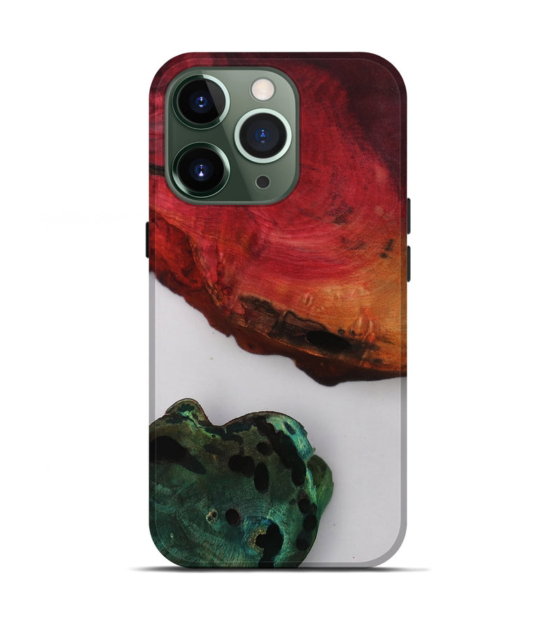 iPhone 13 Pro Wood Live Edge Phone Case - Mckenna (Clear, 811215)