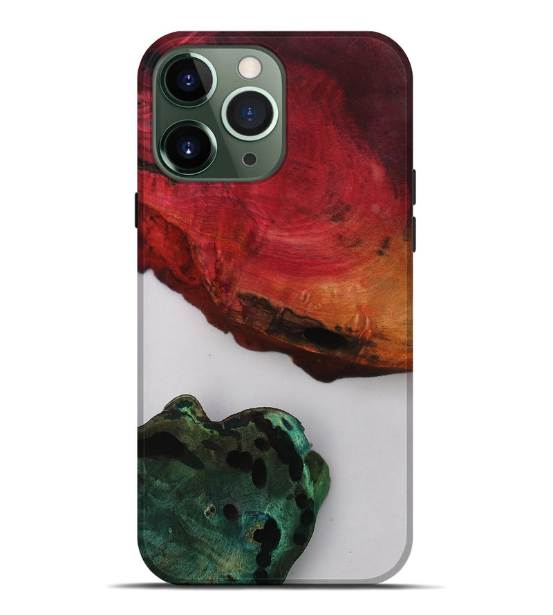 iPhone 13 Pro Max Wood Live Edge Phone Case - Mckenna (Clear, 811215)