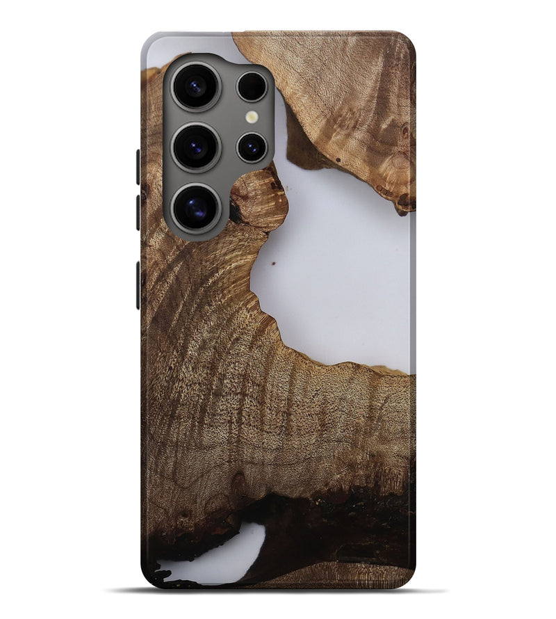 Galaxy S25 Ultra Wood Live Edge Phone Case - Lovie (Clear, 811216)