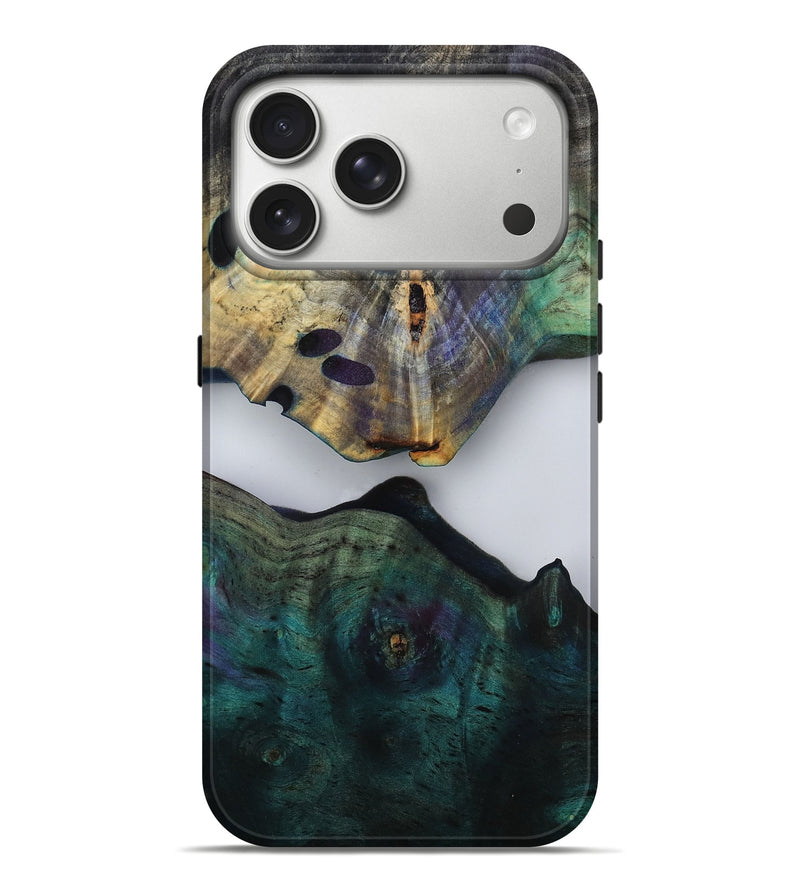 iPhone 17 Pro Max Wood Live Edge Phone Case - Liam (Clear, 811221)
