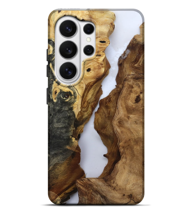 Galaxy S26 Ultra Wood Live Edge Phone Case - Theron (Clear, 811222)