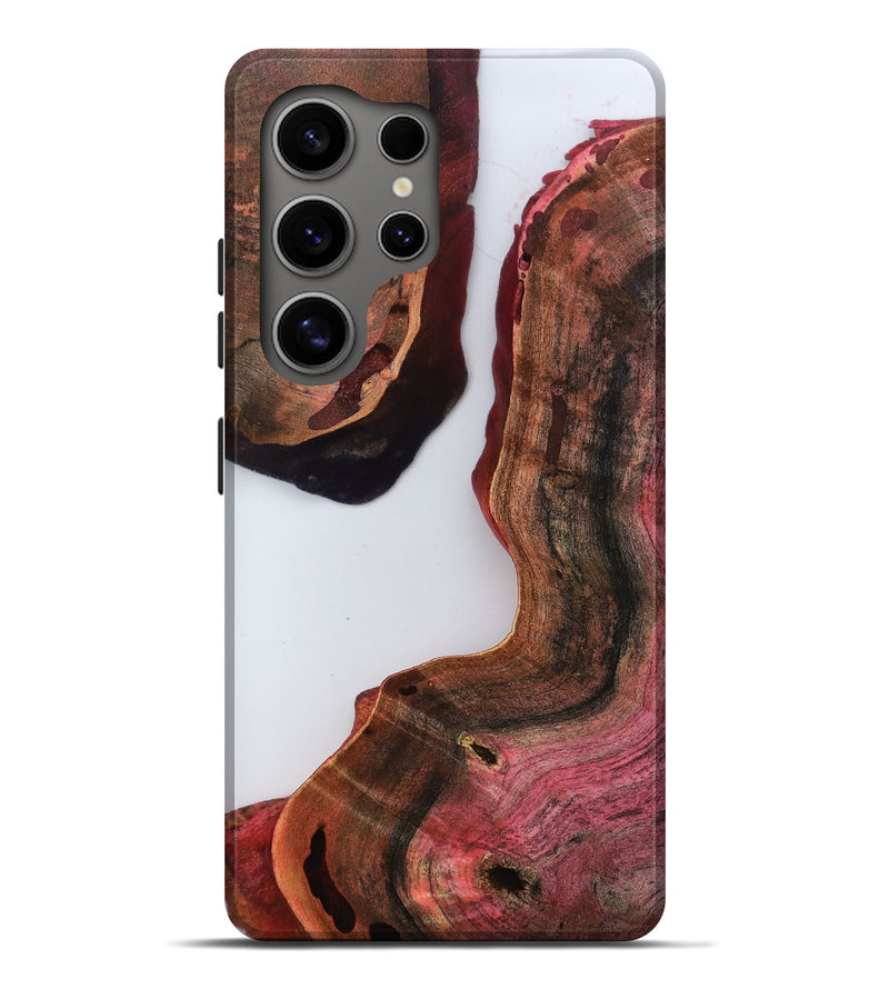 Galaxy S25 Ultra Wood Live Edge Phone Case - Terence (Clear, 811226)