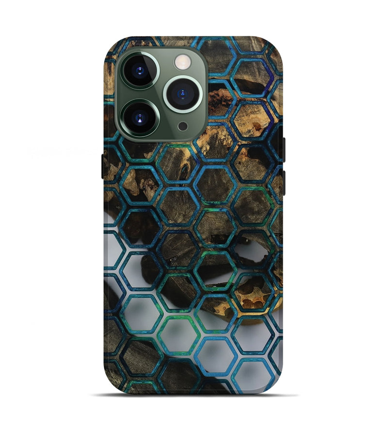 iPhone 13 Pro Wood Live Edge Phone Case - Caleigh (Pattern, 811227)