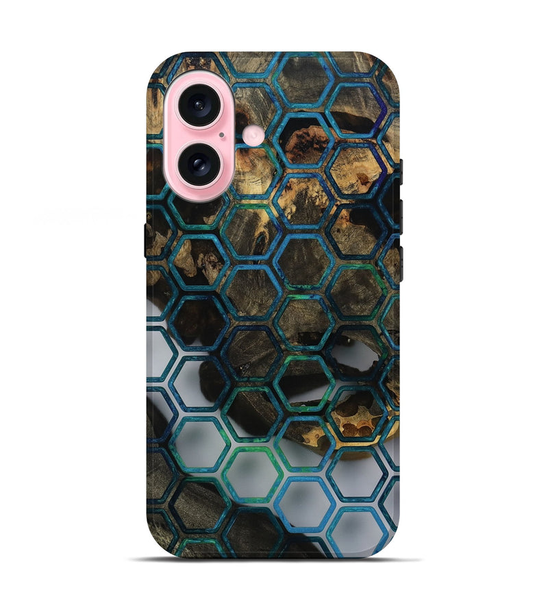 iPhone 17 Wood Live Edge Phone Case - Caleigh (Pattern, 811227)