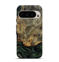 Pixel 10 Wood Live Edge Phone Case - Zoey (Green, 811233)