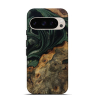 Pixel 10 Wood Live Edge Phone Case - Zakai (Green, 811235)