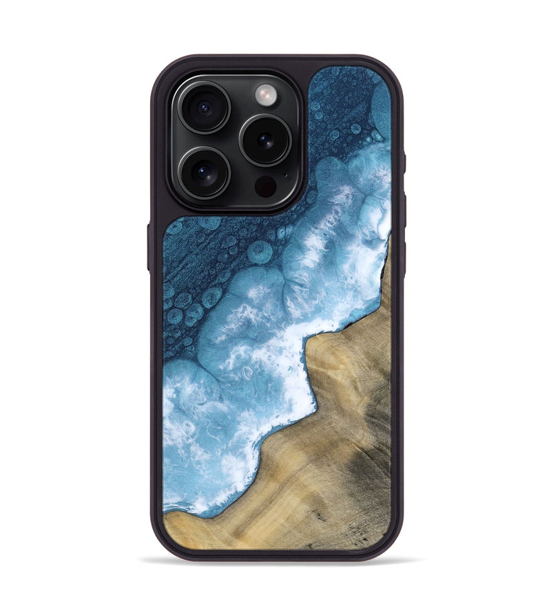 iPhone 15 Pro Wood Phone Case - Janene (Coastal, 811250)