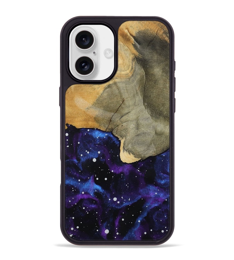 iPhone 16 Plus Wood Phone Case - Cassius (Cosmos, 811269)