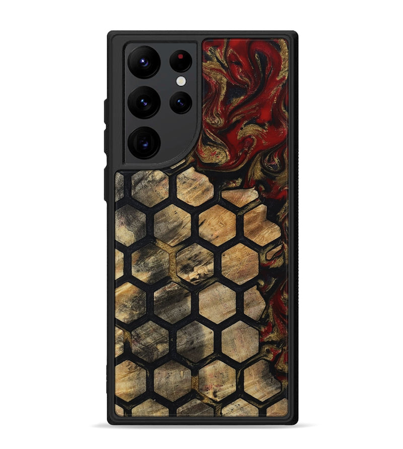 Galaxy S22 Ultra Wood Phone Case - Cleta (Pattern, 811365)