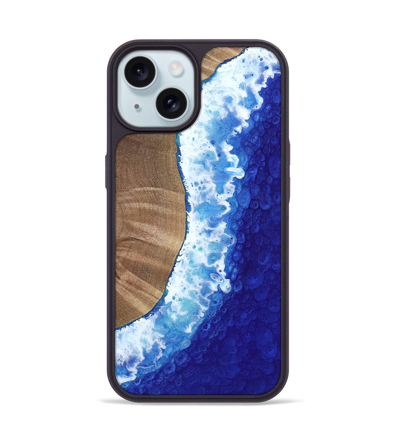 iPhone 15 Wood Phone Case - Kinsey (Coastal, 811370)