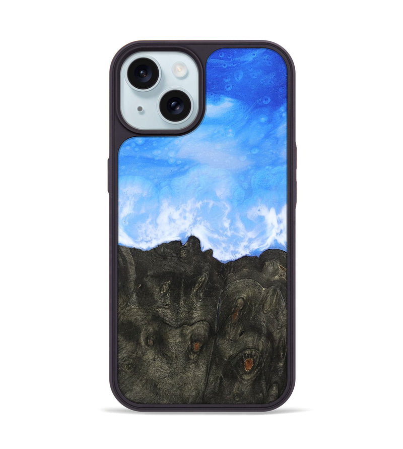 iPhone 15 Wood Phone Case - Asha (Coastal, 811374)