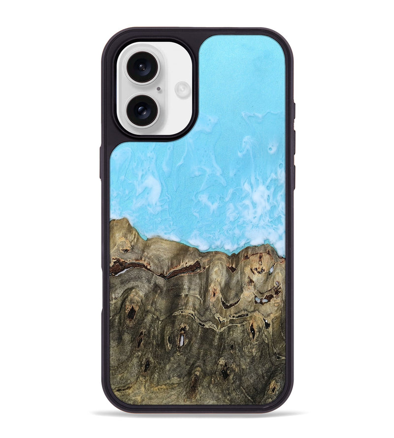 iPhone 16 Plus Wood Phone Case - Qiana (Coastal, 811376)