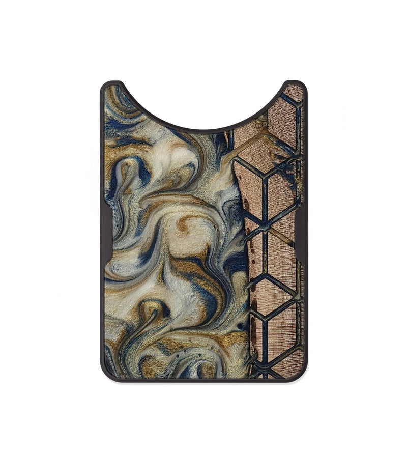 Alloy Wood Wallet - Marina (Pattern, 811383)