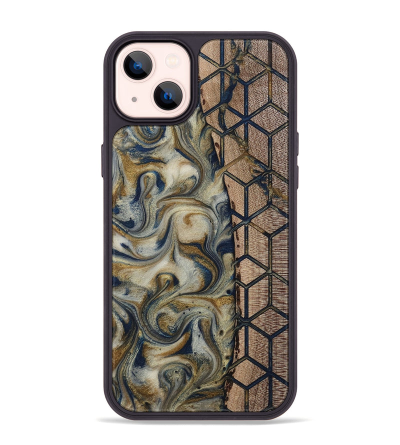 iPhone 14 Plus Wood Phone Case - Marina (Pattern, 811383)