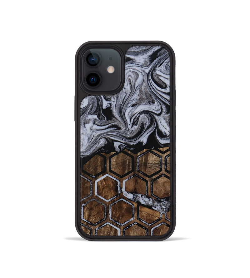 iPhone 12 mini Wood Phone Case - Henery (Pattern, 811385)