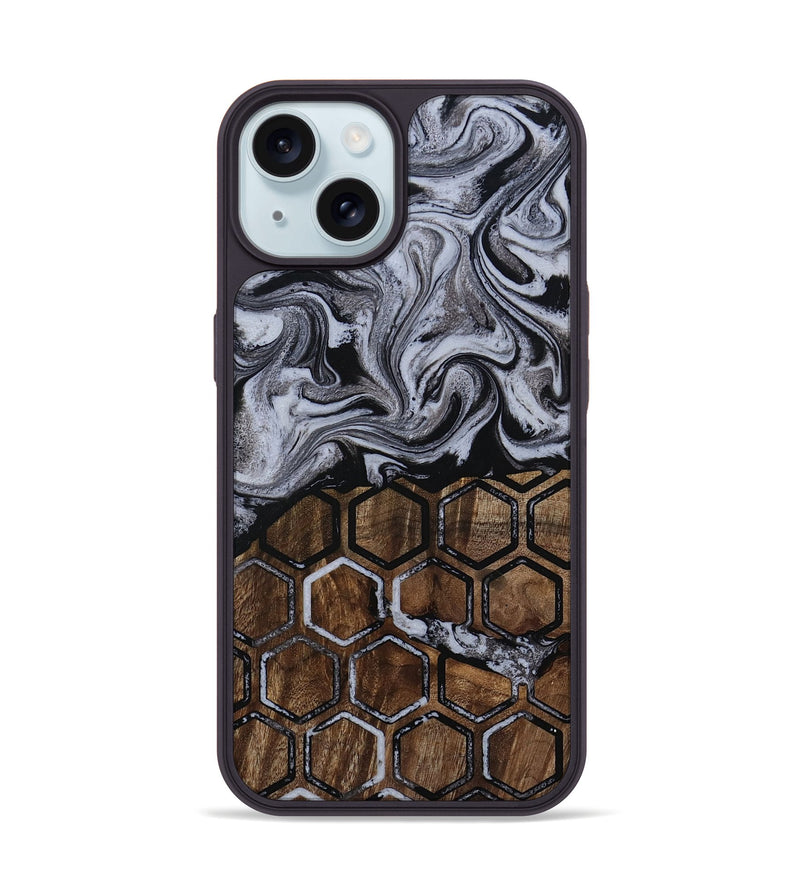 iPhone 15 Wood Phone Case - Henery (Pattern, 811385)