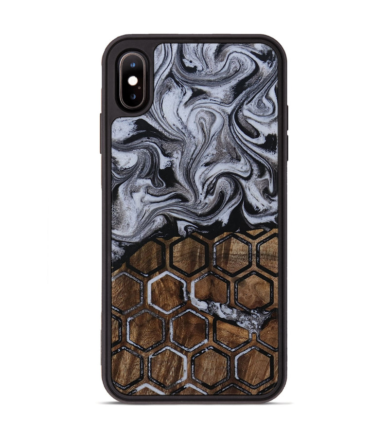 iPhone Xs Max Wood Phone Case - Henery (Pattern, 811385)