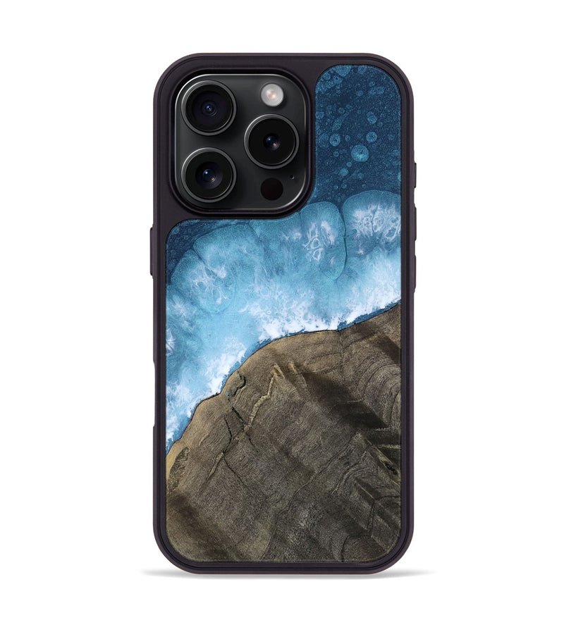 iPhone 16 Pro Wood Phone Case - Roselyn (Coastal, 811393)