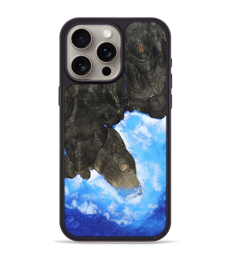 iPhone 15 Pro Max Wood Phone Case - Belva (Coastal, 811407)