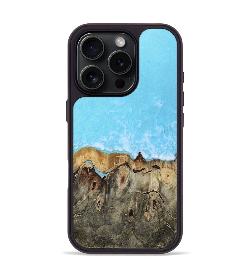 iPhone 16 Pro Wood Phone Case - Rosalee (Coastal, 811412)