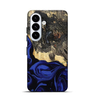 Galaxy S26 Wood Live Edge Phone Case - Dania (Blue, 811449)