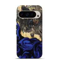 Pixel 10 Wood Live Edge Phone Case - Dania (Blue, 811449)