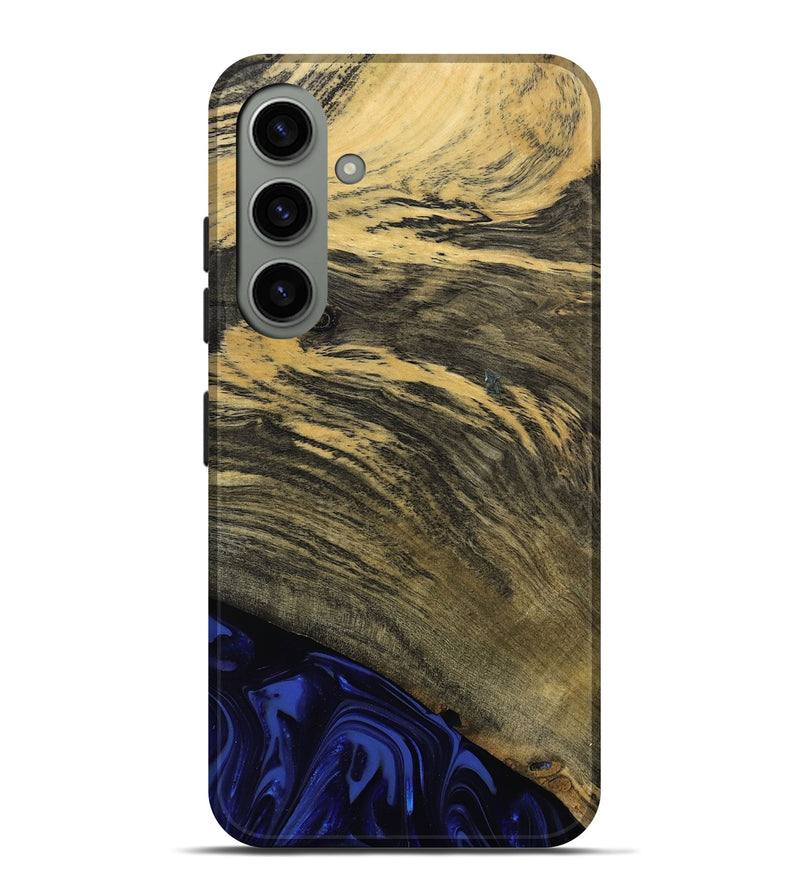 Galaxy S24 Plus Wood Live Edge Phone Case - Max (Blue, 811455)