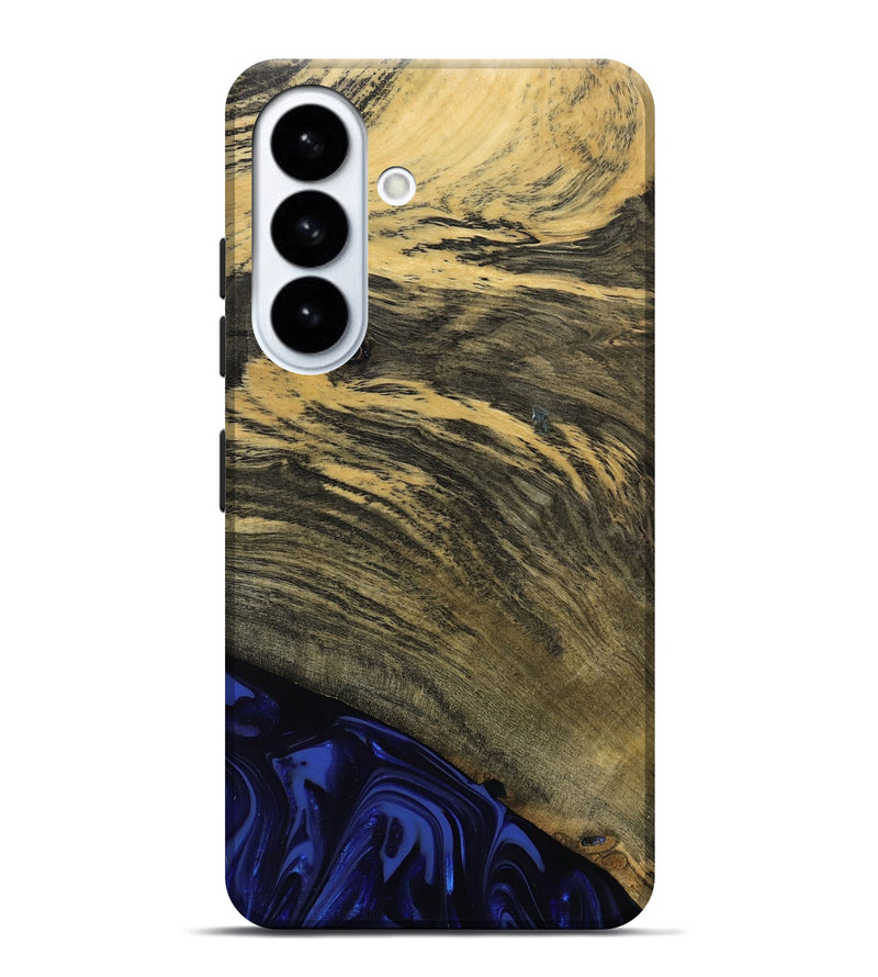 Galaxy S26 Plus Wood Live Edge Phone Case - Max (Blue, 811455)