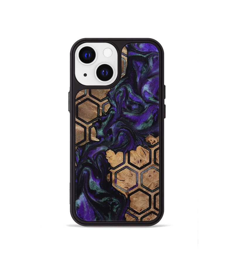 iPhone 13 mini Wood Phone Case - Ethelyn (Pattern, 811472)