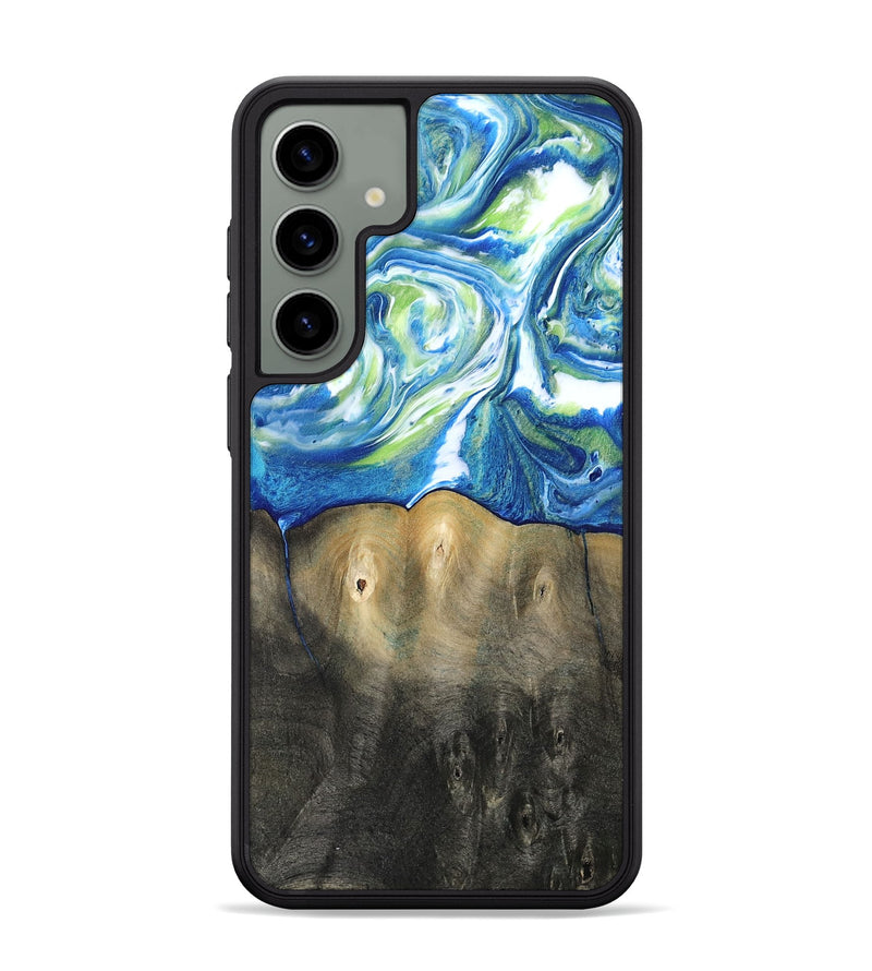Galaxy S24 Plus Wood Phone Case - Zaniyah (Blue, 811476)
