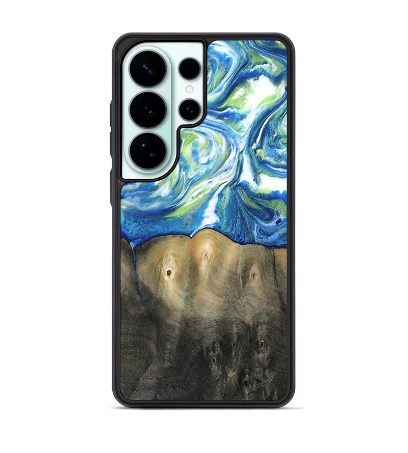 Galaxy S26 Ultra Wood Phone Case - Zaniyah (Blue, 811476)