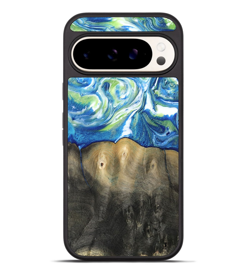 Pixel 9 Pro XL Wood Phone Case - Zaniyah (Blue, 811476)