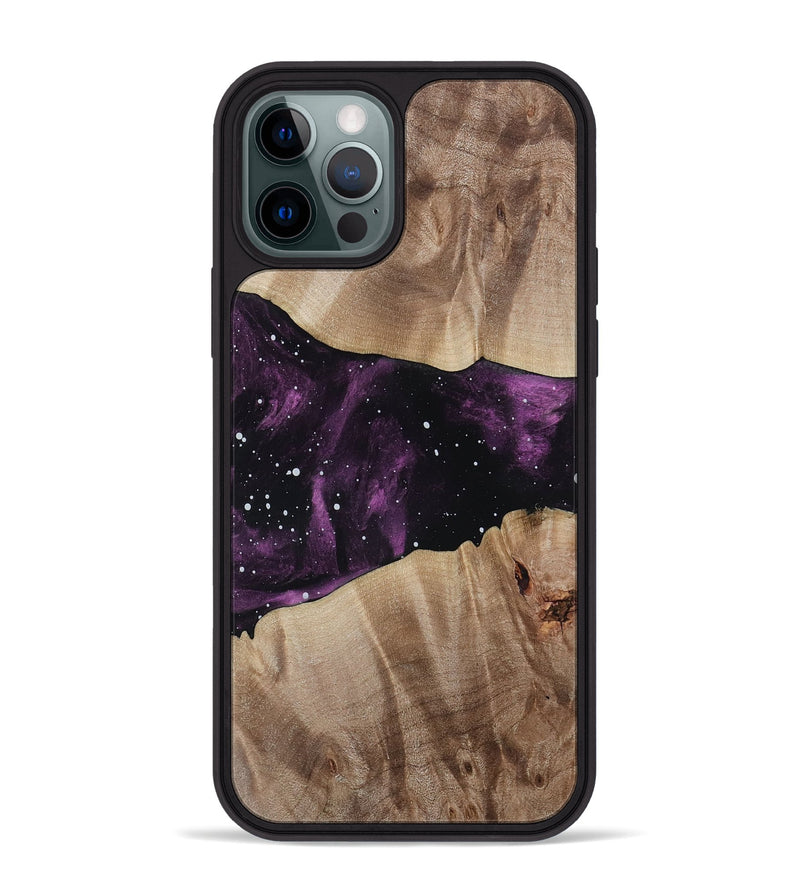 iPhone 12 Pro Max Wood Phone Case - Lisha (Cosmos, 811527)
