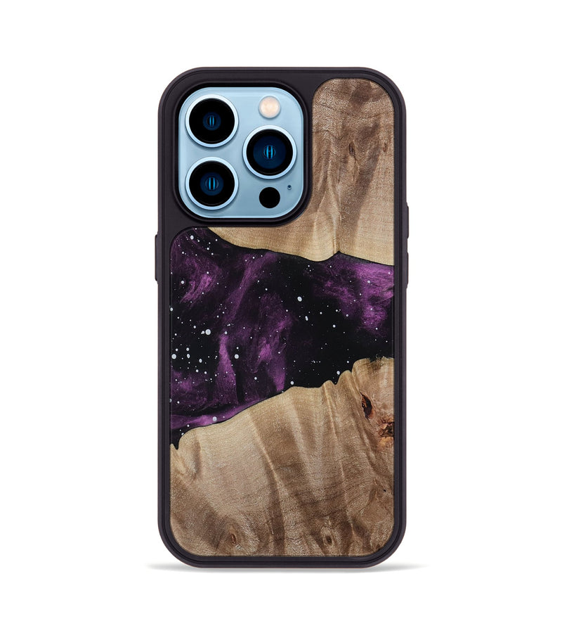 iPhone 14 Pro Wood Phone Case - Lisha (Cosmos, 811527)