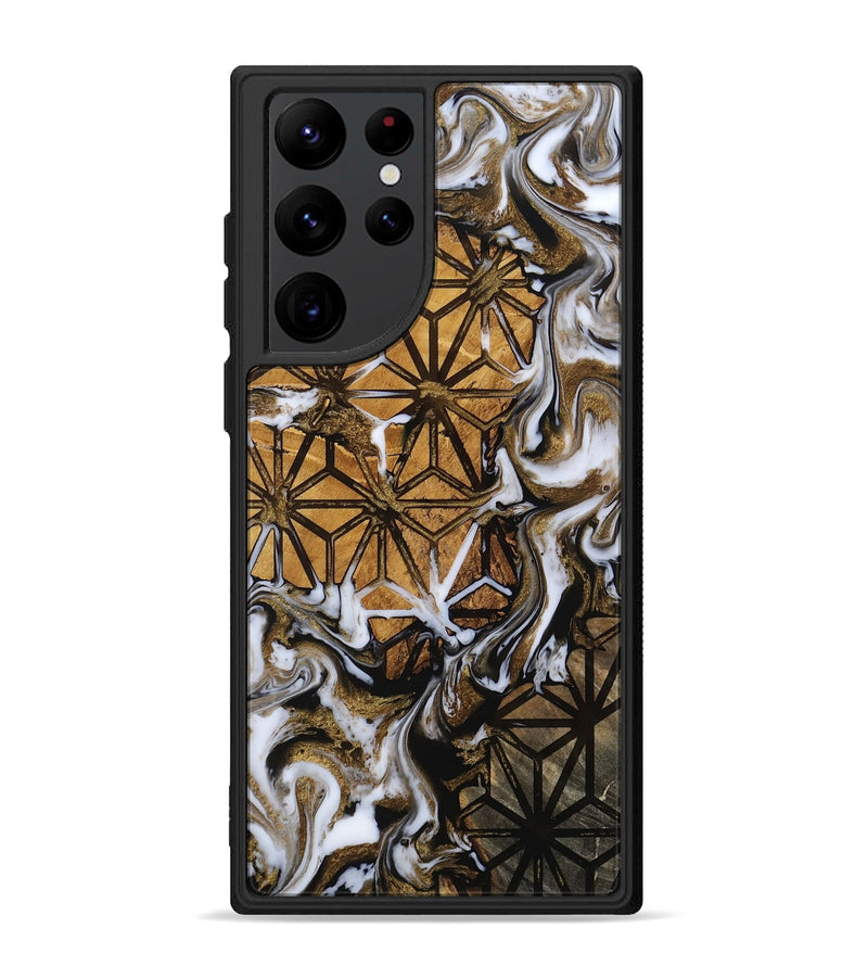 Galaxy S22 Ultra Wood Phone Case - Hakeem (Pattern, 811548)