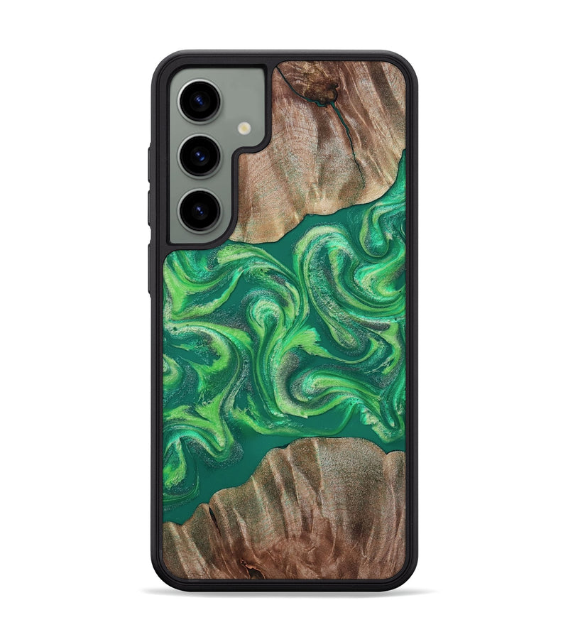 Galaxy S24 Plus Wood Phone Case - Izan (Green, 811559)