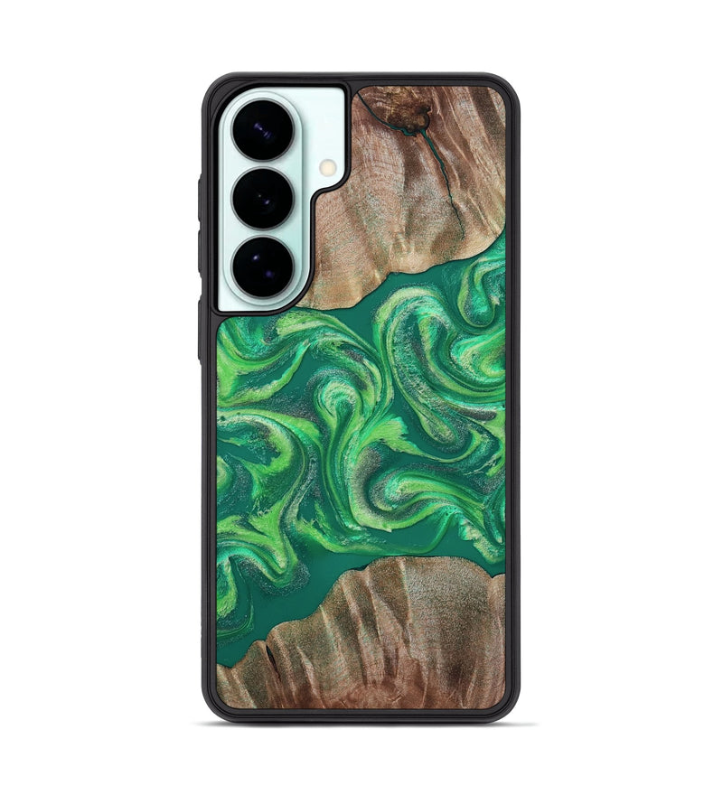 Galaxy S26 Plus Wood Phone Case - Izan (Green, 811559)