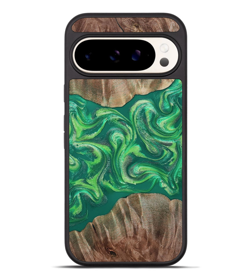 Pixel 9 Pro XL Wood Phone Case - Izan (Green, 811559)