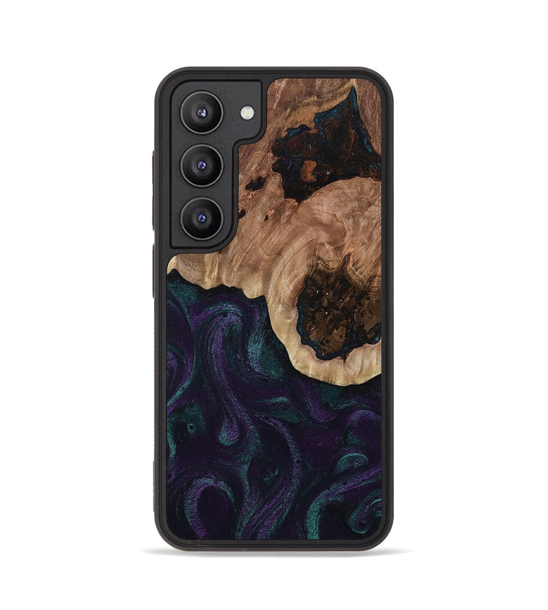 Galaxy S23 Wood Phone Case - Elyse (Green, 811564)