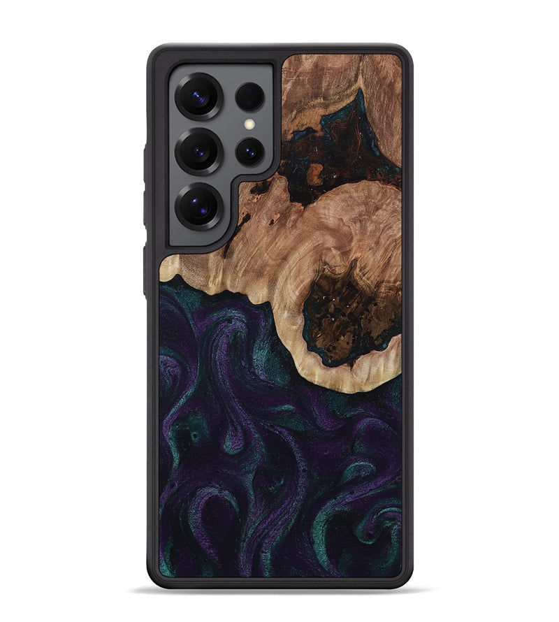Galaxy S25 Ultra Wood Phone Case - Elyse (Green, 811564)