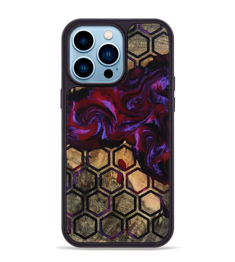 iPhone 14 Pro Max Wood Phone Case - Ashtyn (Pattern, 811575)
