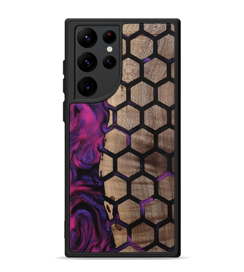 Galaxy S22 Ultra Wood Phone Case - Greyson (Pattern, 811579)