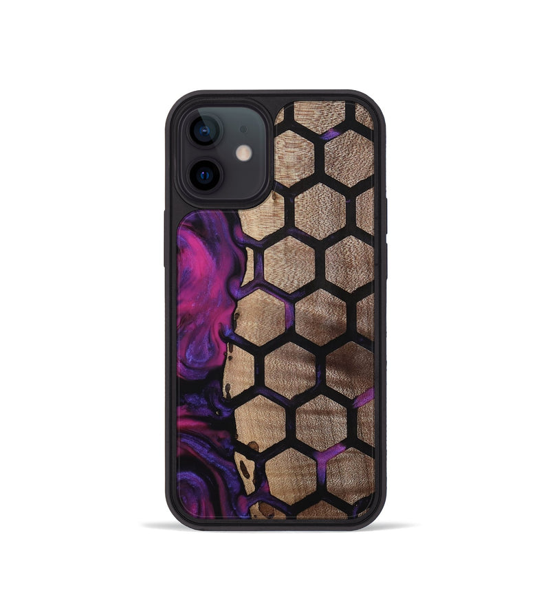 iPhone 12 mini Wood Phone Case - Greyson (Pattern, 811579)