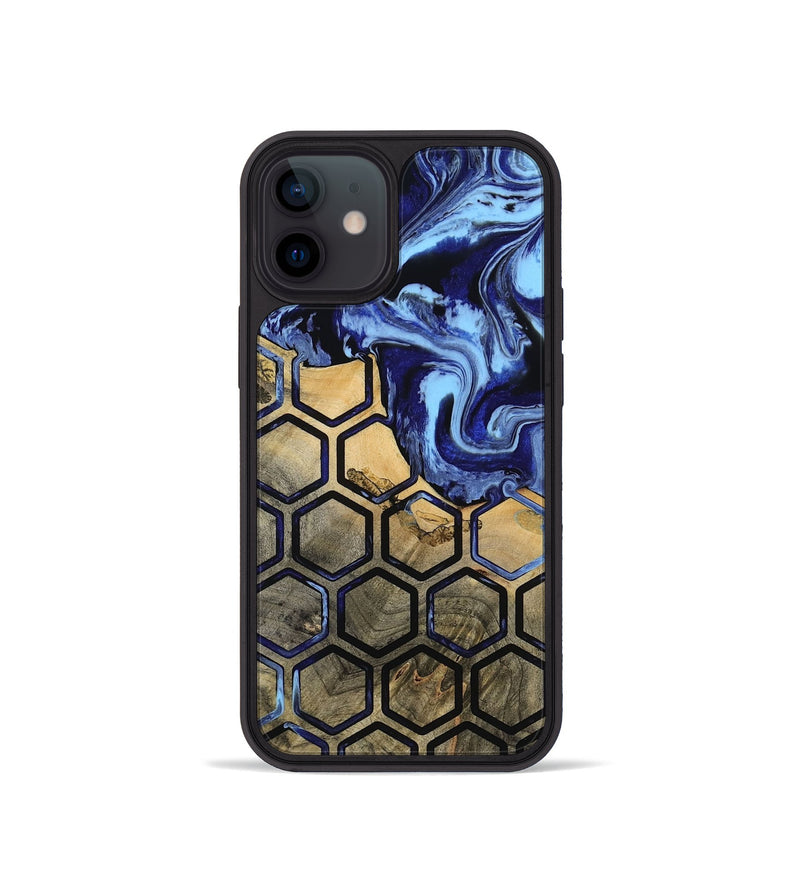 iPhone 12 mini Wood Phone Case - Amiya (Pattern, 811581)