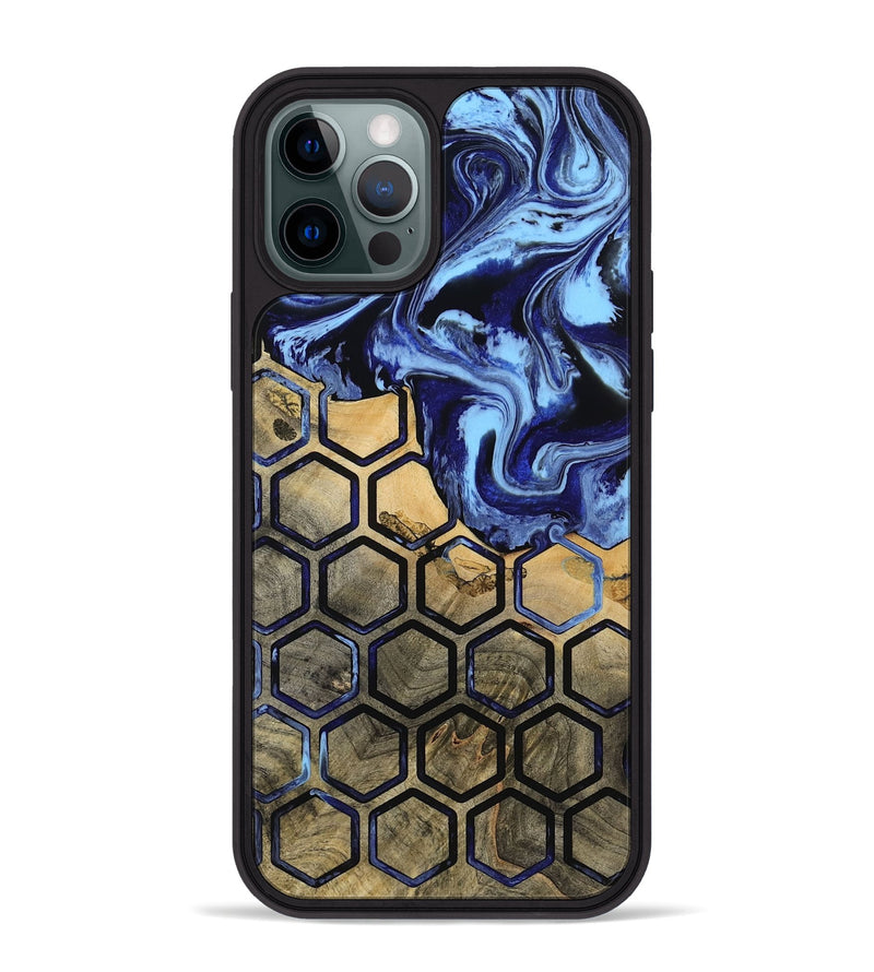 iPhone 12 Pro Max Wood Phone Case - Amiya (Pattern, 811581)