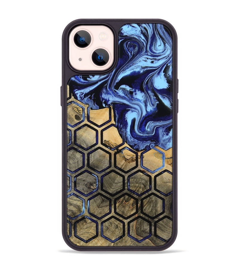 iPhone 14 Plus Wood Phone Case - Amiya (Pattern, 811581)