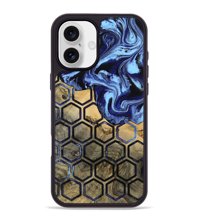 iPhone 16 Plus Wood Phone Case - Amiya (Pattern, 811581)