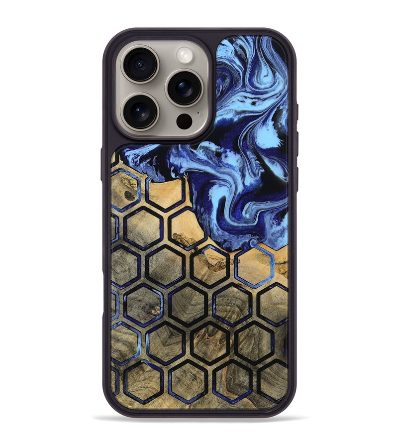iPhone 16 Pro Max Wood Phone Case - Amiya (Pattern, 811581)