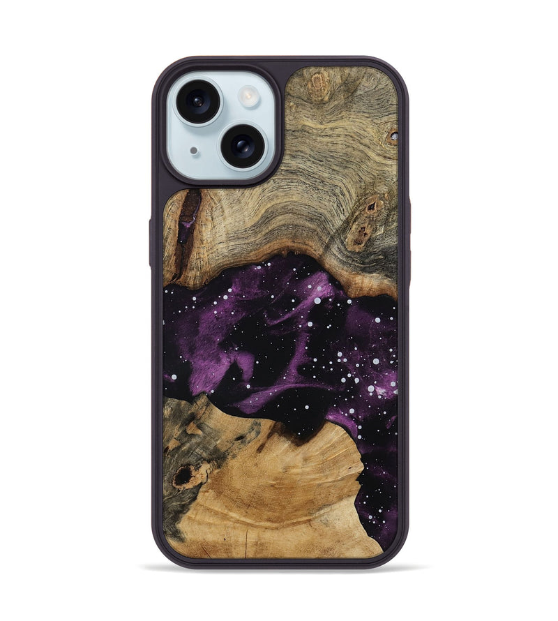 iPhone 15 Wood Phone Case - Kory (Cosmos, 811613)