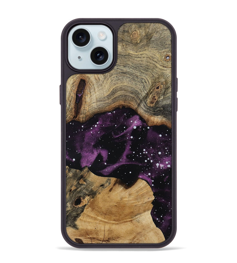 iPhone 15 Plus Wood Phone Case - Kory (Cosmos, 811613)